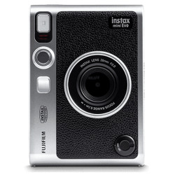 Fujifilm 16812467 Instax mini Evo, 1/5", 2560 x 1920 Pixeles, 62 x 46 mm, CMOS, Negro, 28 mm