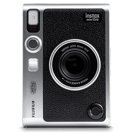 Fujifilm 16812467 Instax mini Evo, 1/5", 2560 x 1920 Pixeles, 62 x 46 mm, CMOS, Negro, 28 mm