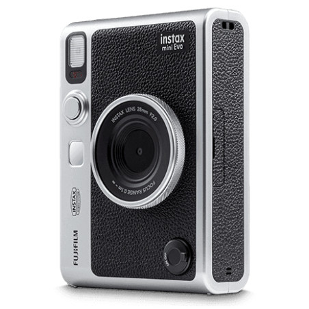 Fujifilm 16812467 Instax mini Evo, 1/5", 2560 x 1920 Pixeles, 62 x 46 mm, CMOS, Negro, 28 mm