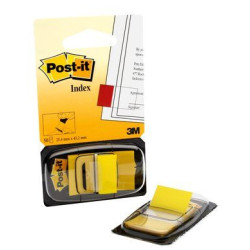 3M I680-5 I680-5, Amarillo, Rectángulo, Desmontable, Archivador de anillas, 25,4 mm, 43,2 mm