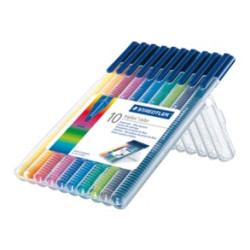 Staedtler 323 SB10 triplus color 323, Multicolor, Polipropileno (PP), Multi, 1 mm, 10 pieza(s)