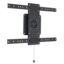 TooQ LP3780F-R Soporte de Pared Rotación 360° para Pantallas 37" - 80", Negro, 2,03 m (80"), 200 x 200 mm, 600 x 400 mm,