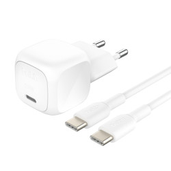 Belkin WCA009KQ1MWH-B6 WCA009KQ1MWH-B6, Interior, Corriente alterna, 11 V, 1 m, Blanco