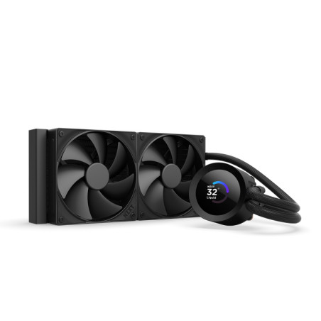 NZXT RL-KN240-B2 Kraken Plus 240, Sistema de refrigeración líquida todo en uno, 12 cm, Negro