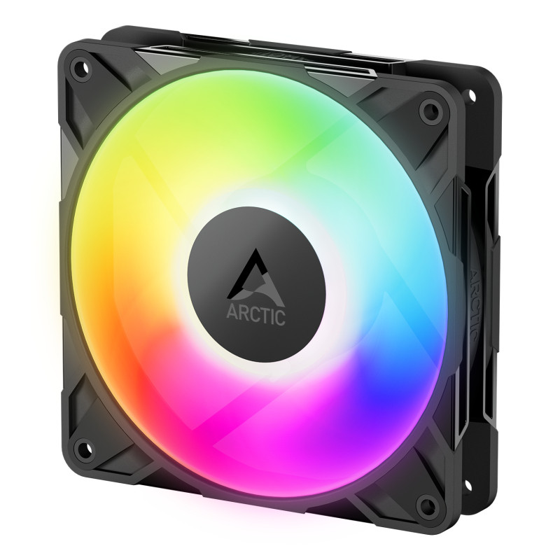ARCTIC ACFAN00309A Freezer P12 Pro A-RGB, Ventilador, 12 cm, 131 m³/h, Negro, Blanco