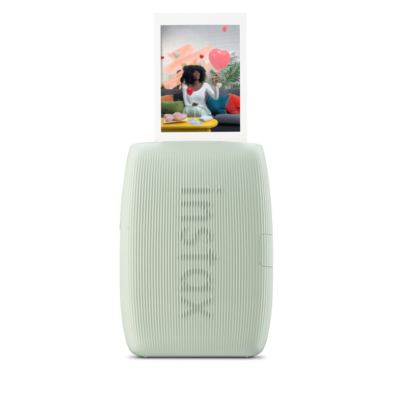 Fujifilm 16832156 Instax Mini Link3, 800 x 600 DPI, 2.4" x 1.8" (6.2x4.6 cm), Bluetooth, Salvia
