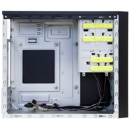 Chieftec CT-01B-OP CT-01B-OP, Mini Tower, PC, Negro, micro ATX, SECC, Hogar / Oficina
