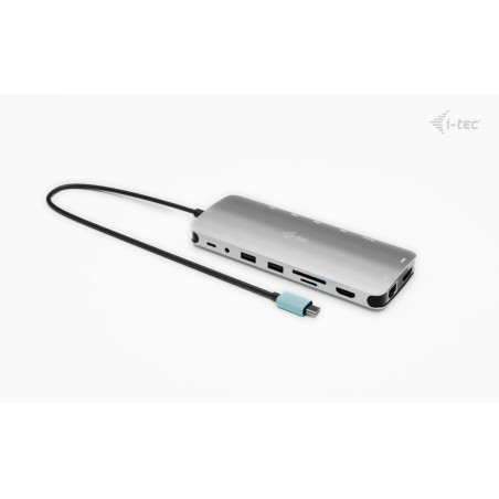 i-tec C31NANOTRIPLEDOCKPD Metal USB-C Nano 3x Display Dock, 2x HDMI 1x USB-C video + Power Delivery 140W, Alámbrico, USB 3.2