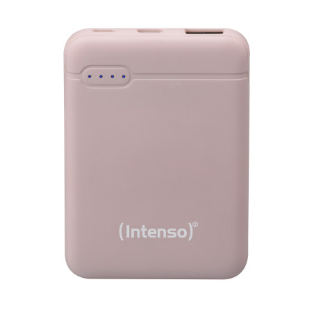 Intenso 7313523 XS5000, 5000 mAh, Polímero de litio, Rosa