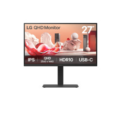 LG 27BA75QB-B.AEU 27BA75QB-B.AEU, 68,6 cm (27"), 2560 x 1440 Pixeles, Wide Quad HD, LED, 5 ms, Negro