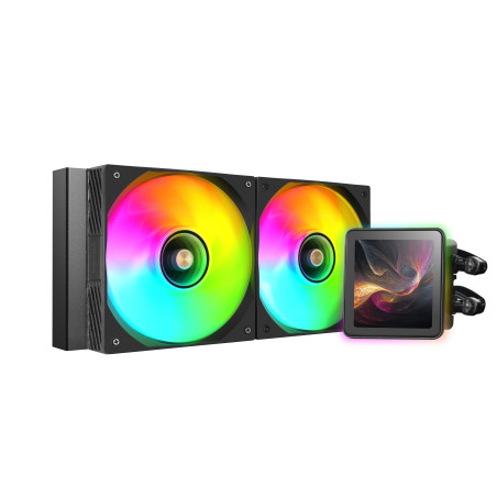 Mars Gaming MLVISIONPRO240 ML-VISIONPRO240, Sistema de refrigeración líquida todo en uno, 12 cm, 800 RPM, 2300 RPM, 27,2