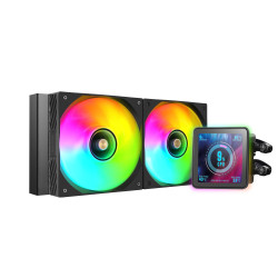 Mars Gaming MLVISIONPRO240 ML-VISIONPRO240, Sistema de refrigeración líquida todo en uno, 12 cm, 800 RPM, 2300 RPM, 27,2 2