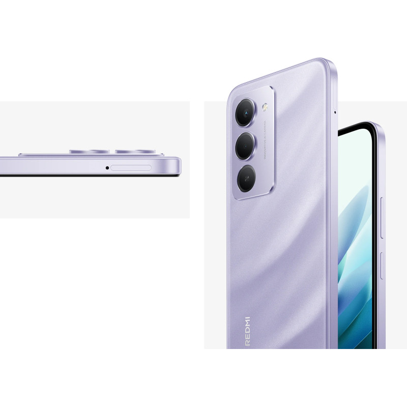 Xiaomi 6932554450168 Redmi 15, 17,5 cm (6.9"), 2340 x 1080 Pixeles, 6 GB, 128 GB, 50 MP, Púrpura