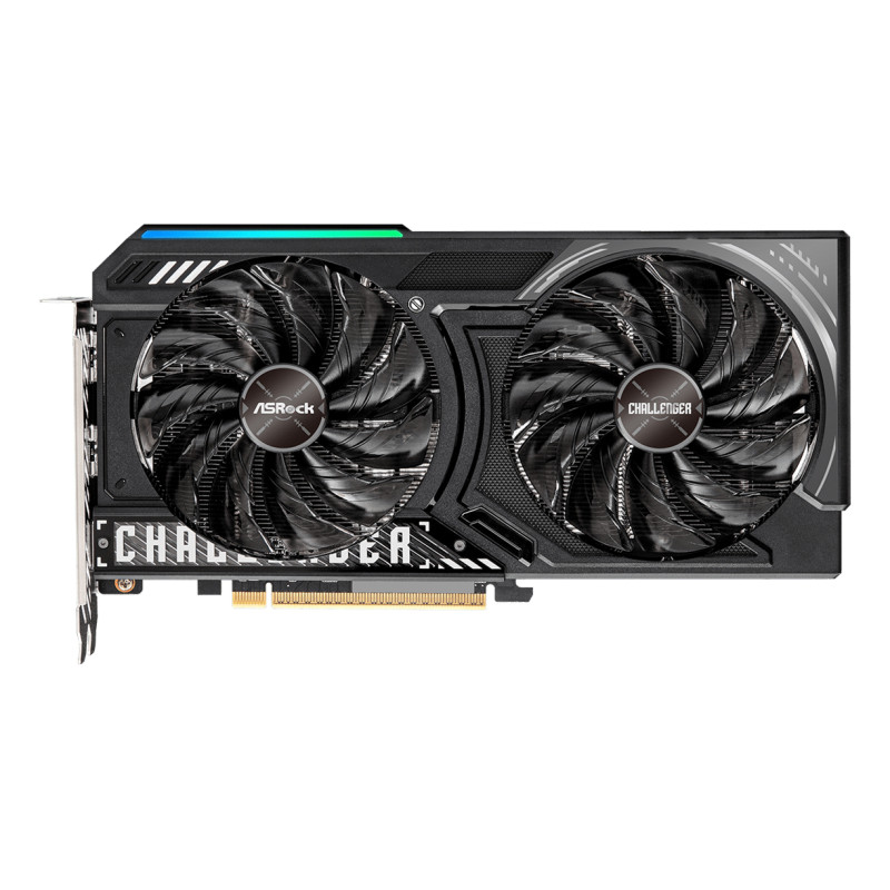Asrock 90-GA5QZZ-00UANF AMD Radeon RX 9060 XT Challenger 16GB OC, Radeon RX 9060 XT, 16 GB, GDDR6, 128 bit, 7680 x 4320