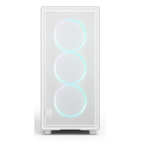 Fractal Design FD-C-EPO1A-05 Epoch, Midi Tower, PC, Blanco, ATX, micro ATX, Mini-ITX, Acero, Vidrio templado, Juego