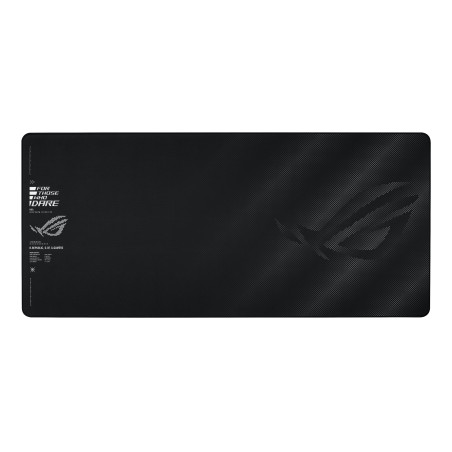 ASUS 90MP04B0-BPUA00 ROG Sheath II XXL, Negro, Estampado, Tela, Caucho, Base antiderrapante, Alfombrilla de ratón para juegos