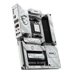 MSI B850 GAMING PLUS WIFI PZ B850 GAMING PLUS WIFI PZ, AMD, Zócalo AM5, AMD Ryzen 7000 Series, AMD Ryzen 8000 Series, AMD 2