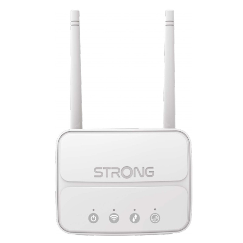 Strong 4GROUTER360M 4GROUTER360M, Router de red móvil, Blanco, Red, Poder, Intensidad de señal, Wi-Fi, Ethernet rápido,