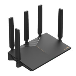 Strong ROUTERBE3600 WIFI7 ROUTERBE3600 WIFI7, Wi-Fi 7 (802.11be), Doble banda (2,4 GHz / 5 GHz), Ethernet, Negro, Router de