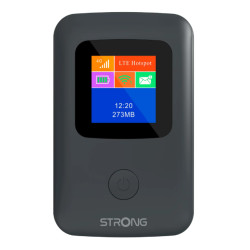 Strong 4GMIFI150CD 4GMIFI150CD, Módulo de red celular, Negro, Portátil, Nivel de batería, Wi-Fi, 802.11b, 802.11g, Wi-Fi 4