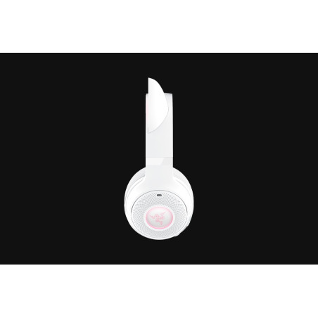 Razer RZ04-04860600-R3M1 Kraken Kitty V2 BT, Inalámbrico, 20 - 20000 Hz, Juego, 325 g, Auriculares, Blanco