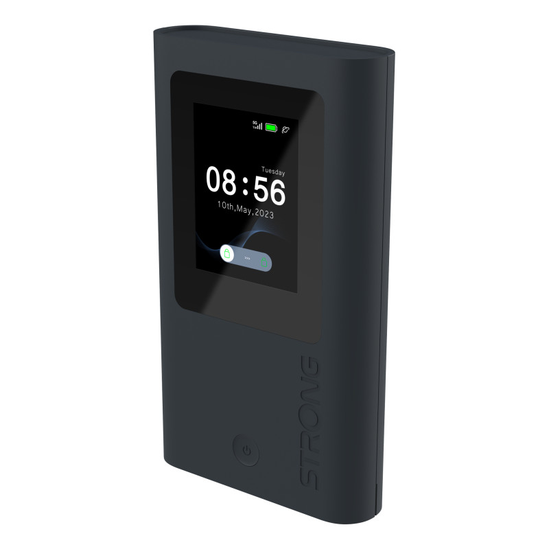 Strong 5GMIFIAX1800 5GMIFIAX1800, Router de red móvil, Negro, 802.11a, 802.11b, 802.11g, Wi-Fi 4 (802.11n), Wi-Fi 5