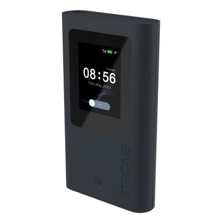 Strong 5GMIFIAX1800 5GMIFIAX1800, Router de red móvil, Negro, 802.11a, 802.11b, 802.11g, Wi-Fi 4 (802.11n), Wi-Fi 5