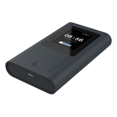 Strong 5GMIFIAX1800 5GMIFIAX1800, Router de red móvil, Negro, 802.11a, 802.11b, 802.11g, Wi-Fi 4 (802.11n), Wi-Fi 5
