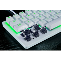 Razer RZ03-04981700-R3M1 RZ03-04981700-R3M1, Alámbrico, USB, Switch de tecla óptico, QWERTY, LED RGB, Blanco 2