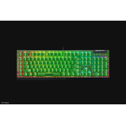 Razer RZ03-04704100-R3M1 BlackWidow V4 X, Alámbrico, USB, Interruptor mecánico, QWERTY, LED RGB, Verde