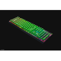 Razer RZ03-04704100-R3M1 BlackWidow V4 X, Alámbrico, USB, Interruptor mecánico, QWERTY, LED RGB, Verde 2