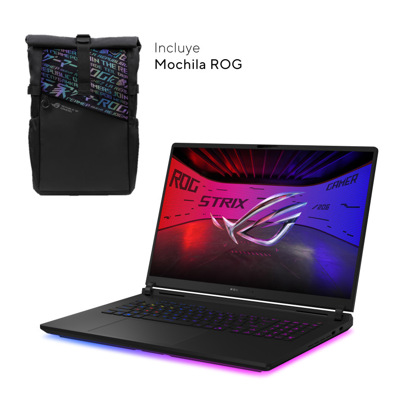 ASUS 90NR0LF1-M003X0 ROG Strix SCAR 18 G835LX-SA046W - Ordenador Portátil Gaming de 18" WQXGA 240Hz (Intel Core Ultra 9 275HX,