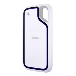 SanDisk SDSSDE62P-2T00-G25 SDSSDE62P-2T00-G25, 2 TB, USB Tipo C, 3.2 Gen 2 (3.1 Gen 2), 1000 MB/s, Blanco