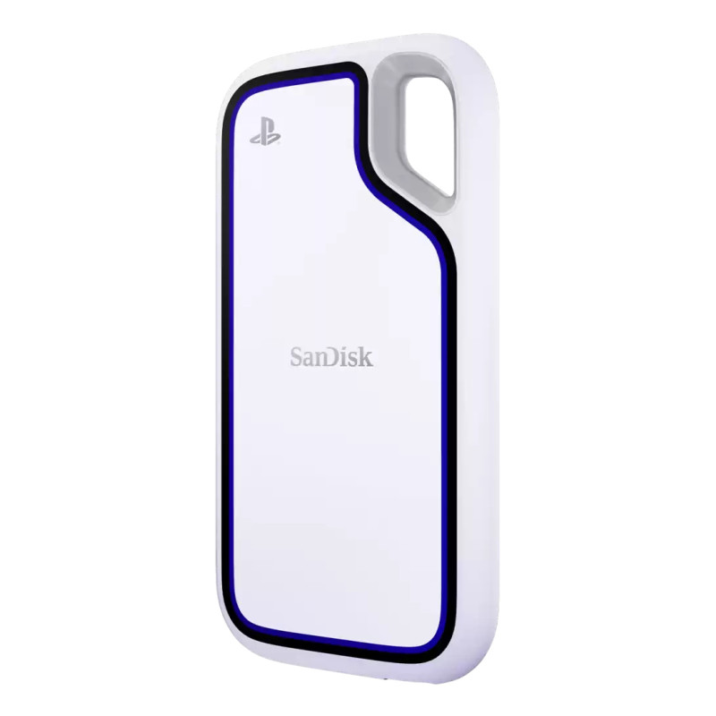 SanDisk SDSSDE62P-2T00-G25 SDSSDE62P-2T00-G25, 2 TB, USB Tipo C, 3.2 Gen 2 (3.1 Gen 2), 1000 MB/s, Blanco