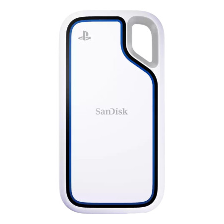 SanDisk SDSSDE62P-2T00-G25 SDSSDE62P-2T00-G25, 2 TB, USB Tipo C, 3.2 Gen 2 (3.1 Gen 2), 1000 MB/s, Blanco