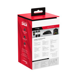 HyperX A2PB3AA Pulsefire Fuse: ratón gaming inalámbrico (negro), Ambidextro, Óptico, USB tipo A, 3200 DPI, Negro 2