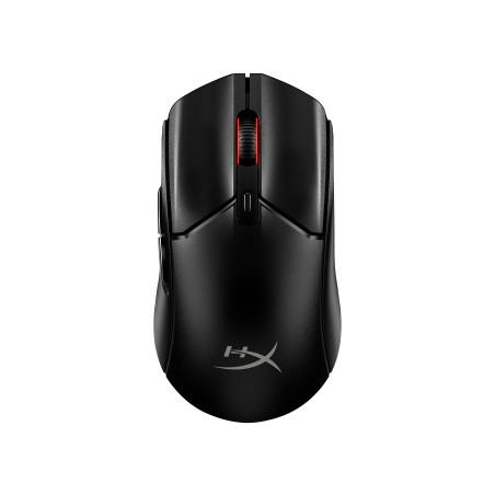HyperX 8R2E6AA Pulsefire Haste 2 Core inalámbricos: ratón gaming (negro/negro), Ambidextro, USB tipo A, 3600 DPI, Negro