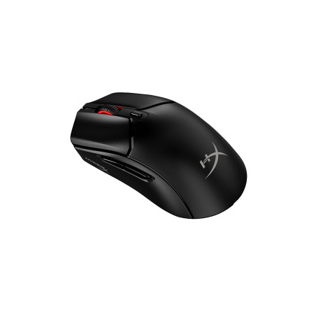 HyperX 8R2E6AA Pulsefire Haste 2 Core inalámbricos: ratón gaming (negro/negro), Ambidextro, USB tipo A, 3600 DPI, Negro