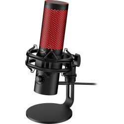 HyperX 872V1AA QuadCast 2 - micrófono USB (negro), Micrófono para crear podcasts, -7,5 dB, 20 - 20000 Hz, 0,05%, 32 Ω, 24 bit 2
