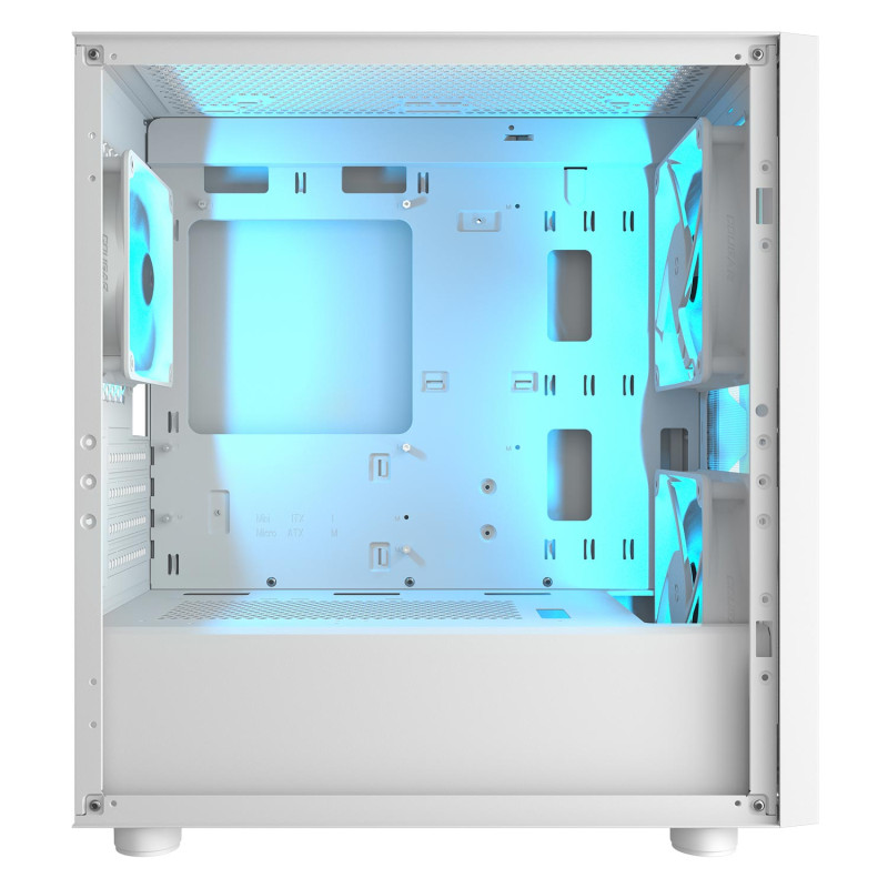 COUGAR 3855C90.0004 Uniface Mini RGB, Mini Tower, PC, Blanco, micro ATX, Mini-ITX, Juego, Multi