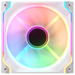 COUGAR 3MSC14RA1.0002 CF-SC140RW-RGB, Módulo de ventilador, Blanco, 3-pin + 4-pin, 51,91 cfm, 26,8 dB, Carcasa del ordenador