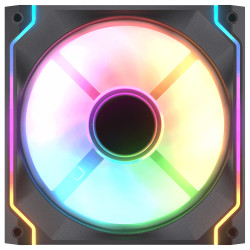 COUGAR 3MSC14FA1.0001 CF-SC140FB-RGB, Módulo de ventilador, Negro, 3-pin + 4-pin, 51,91 cfm, 26,8 dB, Carcasa del ordenador