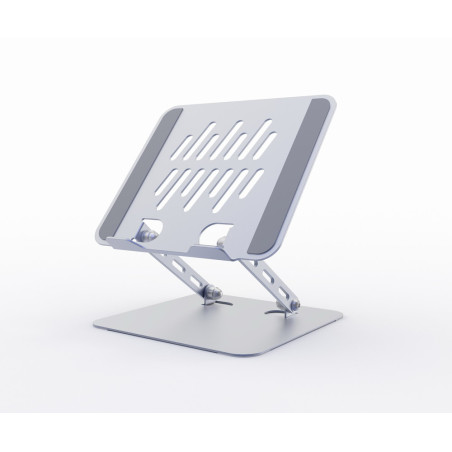 Gembird NBS-D1-04 NBS-D1-04, Independiente, 10 kg, 27,9 cm (11"), 39,6 cm (15.6"), Plata