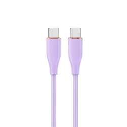 Gembird CC-USB2S-CMCM-1.5M-P CC-USB2S-CMCM-1.5M-P, 1,5 m, USB C, USB C, USB 2.0, 480 Gbit/s, Púrpura
