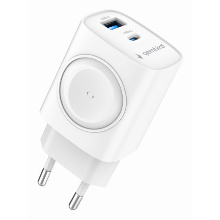 Gembird TA-UC-PDQCW20-01-W TA-UC-PDQCW20-01-W, Interior, Corriente alterna, Blanco