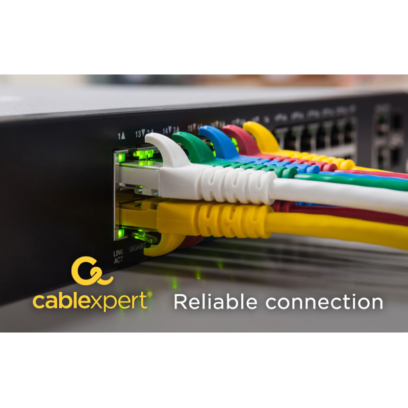 Gembird PP6U-CU-0.25M CAT6A Patchkabel Ungeschirmt 0.25m - PP6U-CU-0.25m, 120 mm, 110 mm, 20 mm, 11 g, 130 mm, 180 mm