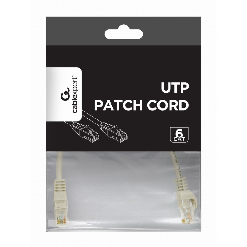 Gembird PP6U-CU-0.25M CAT6A Patchkabel Ungeschirmt 0.25m - PP6U-CU-0.25m, 120 mm, 110 mm, 20 mm, 11 g, 130 mm, 180 mm