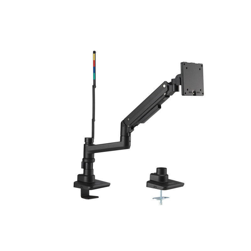 Kensington K58273WW Brazo SmartFit Premium de alta resistencia para monitor, Negro