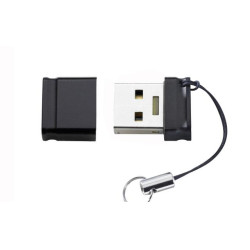 Intenso 3532491 Slim Line, 128 GB, USB tipo A, 3.2 Gen 1 (3.1 Gen 1), 100 MB/s, Tapa, Negro