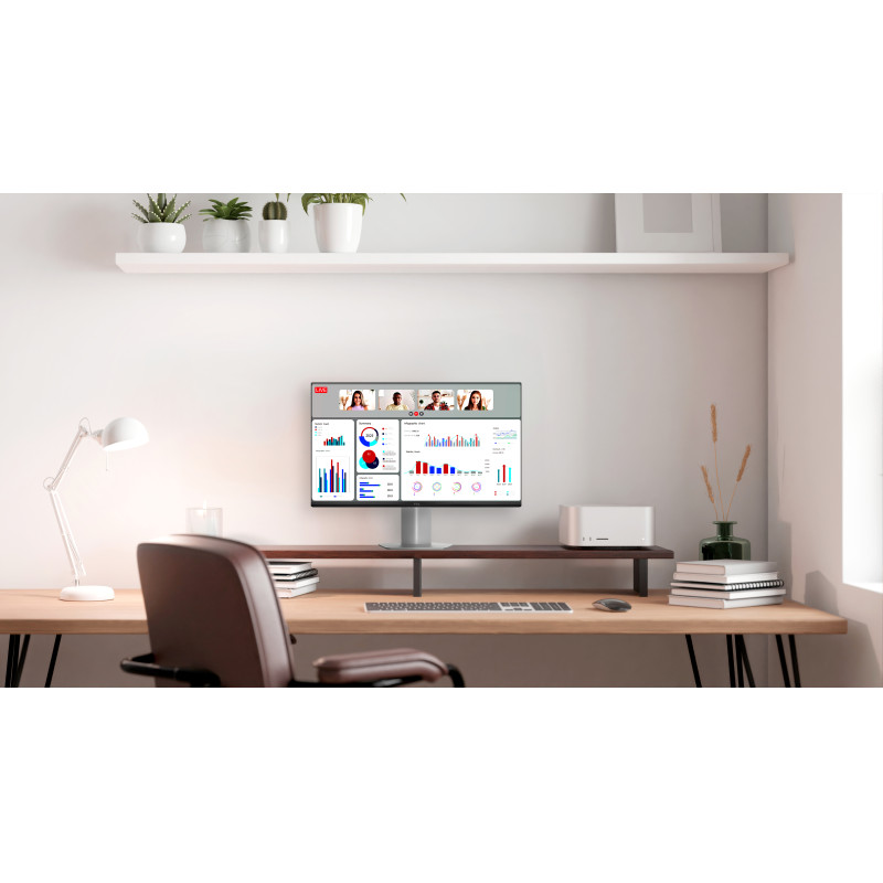 TCL 24G54 24G54, 60,5 cm (23.8"), 1920 x 1080 Pixeles, Full HD, QLED, 5 ms, Blanco